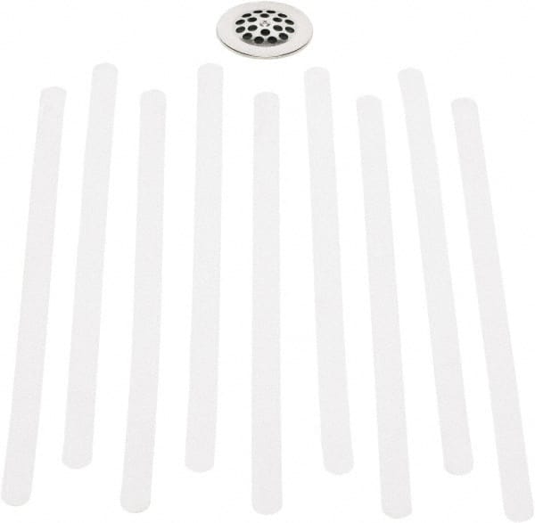Ability One - Grating, Stair Treads & Step Bars; Surface Style: Plain Surface ; Material: Coated Vinyl ; Length (Feet): 60.00 ; Width (Inch): 2 ; Height (Inch): 0 - Exact Tool & Supply