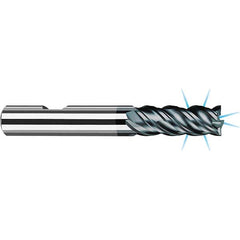 Fraisa - 1/2, 1-1/4" LOC, 1/2" Shank Diam, 3-1/4" OAL, 4 Flute Solid Carbide Square End Mill - Exact Tool & Supply