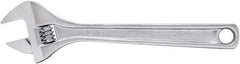 Proto - 1-1/2" Jaw Capacity, 12" Standard Adjustable Wrench - Steel, Polished Finish, 12" OAL - Exact Tool & Supply