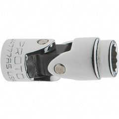 Proto - 9/32", 1/4" Drive, Standard Hand Socket - 12 Points, 1-23/64" OAL, Steel, Chrome Finish - Exact Tool & Supply