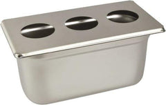 CREST ULTRASONIC - Stainless Steel Parts Washer Cover - 1/4" High, Use with Parts Washers - Exact Tool & Supply