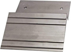 Erickson Manufacturing - 11" Long x 8-1/4" Wide, 750 Lb Capacity, Truck Ramp Plate - Aluminum, For All Vehicles - Exact Tool & Supply