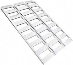 Erickson Manufacturing - 77" Long x 50" Wide, 1,500 Lb Capacity, Foldable Truck Ramp - Aluminum, For All Vehicles - Exact Tool & Supply