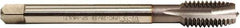 Emuge - M24x3.00 Metric, 3 Flute, TiCN Finish, HSS-E Spiral Point Tap - Plug Chamfer, Right Hand Thread, 160mm OAL, 0.76" Shank Diam, 6H Class of Fit - Exact Tool & Supply