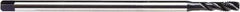 Emuge - 3/8-16 UNF, 3 Flute, NE2 Finish Cobalt, Spiral Flute, Extension Pulley Tap - Semi-Bottoming Chamfer, 7.1" OAL, 55/64" Thread Length, 2B/3B Class of Fit - Exact Tool & Supply