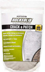 Rust-Oleum - 3 Lb Bag Crack-N-Patch - Concrete Gray, 1.5 Sq Ft Coverage - Exact Tool & Supply