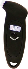 Milton - 5 to 100 psi Digital Ball Tire Pressure Gauge - LR44 Battery - Exact Tool & Supply