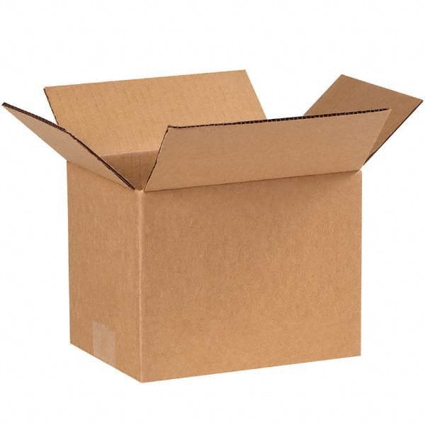 Made in USA - Pack of (25), 6" Wide x 8" Long x 6" High Moving Boxes - Exact Tool & Supply