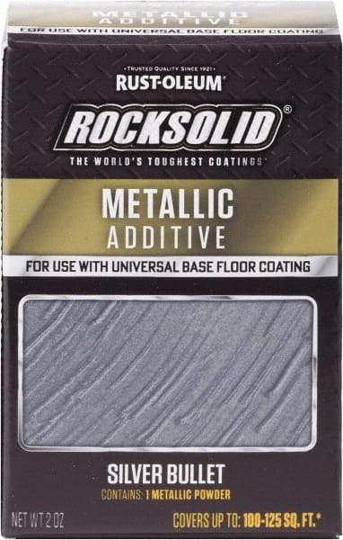 Rust-Oleum - 2 oz Sliver Bullet Color System Additive - Low Odor & Chemical Resistant - Exact Tool & Supply
