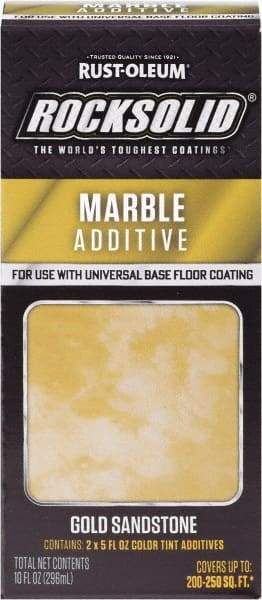 Rust-Oleum - 10 oz Gold Sandstone Color System Additive - Low Odor & Chemical Resistant - Exact Tool & Supply