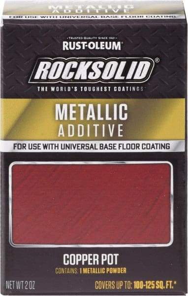 Rust-Oleum - 2 oz Copper Pot Color System Additive - Low Odor & Chemical Resistant - Exact Tool & Supply
