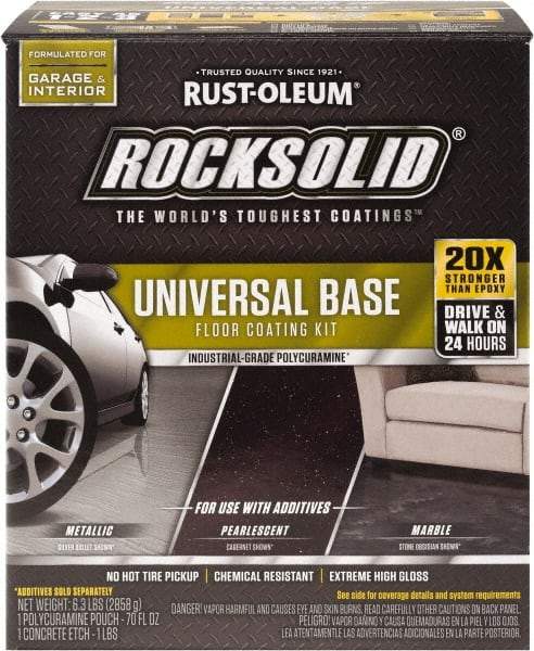 Rust-Oleum - 1 Gal Clear Floor Base - Low Odor & Chemical Resistant - Exact Tool & Supply