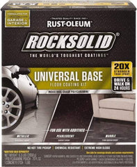 Rust-Oleum - 1 Gal Clear Floor Base - Low Odor & Chemical Resistant - Exact Tool & Supply