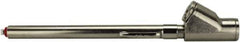 Milton - 20 to 120 psi Pencil Straight Foot Dual Head Tire Pressure Gauge - Straight Foot Dual Head Style - Exact Tool & Supply