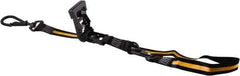 Erickson Manufacturing - 8' Long x 1-1/2" Wide, 2,000 Lb Basket Capacity, Polyester & Steel Web Sling - Exact Tool & Supply