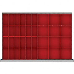 LISTA - 36-Compartment Drawer Divider Layout for 3.15" High Drawers - Exact Tool & Supply