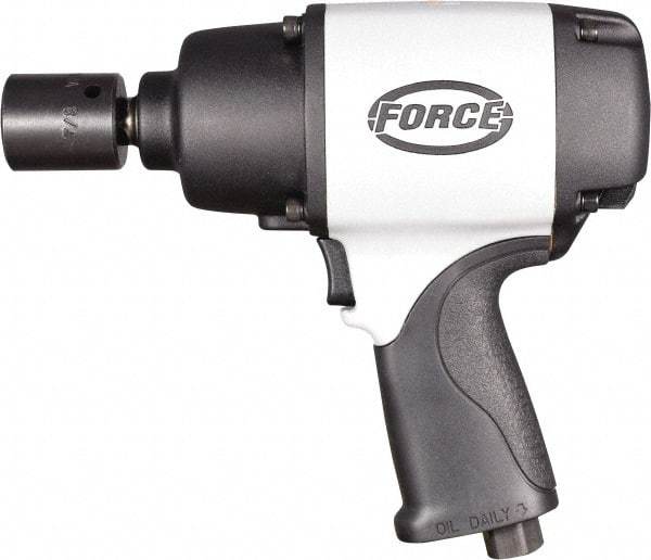 Sioux Tools - 1/2" Drive, 7,500 RPM, 500 Ft/Lb Torque Impact Wrench - Pistol Grip Handle, 1,100 IPM, 4.8 CFM, 90 psi, 1/4" Inlet - Exact Tool & Supply
