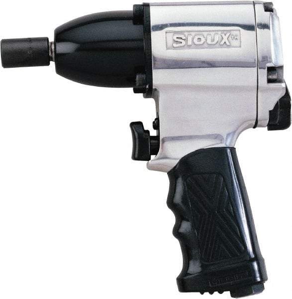 Sioux Tools - 3/8" Drive, 10,000 RPM, 310 Ft/Lb Torque Impact Wrench - Pistol Grip Handle, 1,300 IPM, 2.5 CFM, 90 psi, 1/4" Inlet - Exact Tool & Supply