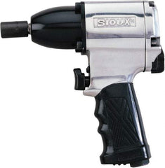 Sioux Tools - 3/8" Drive, 10,000 RPM, 310 Ft/Lb Torque Impact Wrench - Pistol Grip Handle, 1,300 IPM, 2.5 CFM, 90 psi, 1/4" Inlet - Exact Tool & Supply