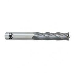 10mm Dia. x 76mm Overall Length 4-Flute Square End Solid Carbide SE End Mill-Round Shank-Center Cutting-Uncoated - Exact Tool & Supply