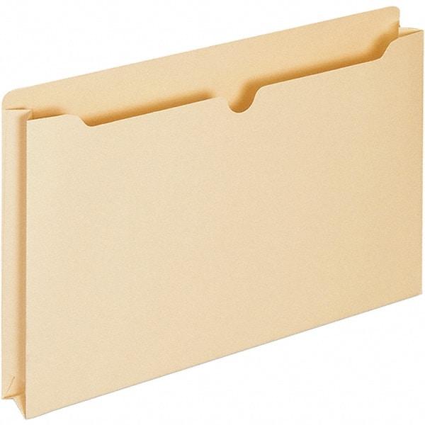 UNIVERSAL - 8-1/2 x 14", Legal, Manila, File Jacket - 11 Point Stock - Exact Tool & Supply