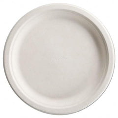 Chinet - PaperPro Naturals Fiber Dinnerware, Plate, 10 1/2" Round Natural 125/PK 4 PK/CT - Exact Tool & Supply