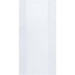 Value Collection - Pack of (1,000), 8 x 18", 2 mil Gusseted Poly Bags - Exact Tool & Supply