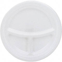 Solo - 9" Foam Plates - White - Exact Tool & Supply