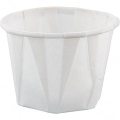 Solo - 1 oz Paper Portion Cups - White - Exact Tool & Supply