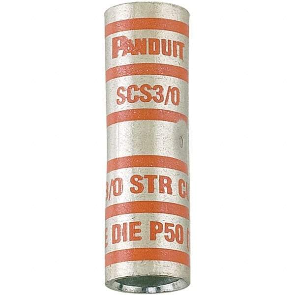 Panduit - Butt Splice Terminals Insulation Material: None Connection Type: Crimp-On - Exact Tool & Supply