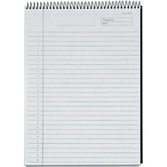 TOPS - 60 Sheet, 8-1/2 x 11-3/4", Legal/Wide (Style) Planning Pad - Black - Exact Tool & Supply