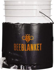 Powerblanket - 1" Long x 11" Wide, Flat, Plastic/Aluminum, Pail Heater - 120 VAC, Flat Back - Exact Tool & Supply