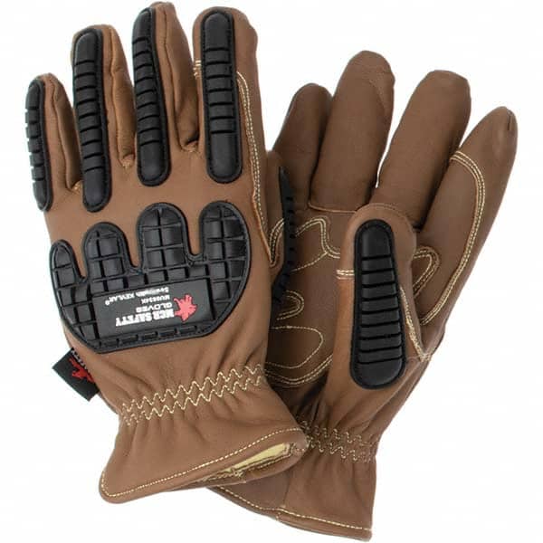 MCR Safety - Arc Flash & Flame Protection Gloves Protection Type: Arc Flash Material Type: Leather or Synthetic Leather - Exact Tool & Supply