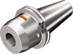 Sandvik Coromant - CAT50 Taper Shank, Hydraulic Tool Holder/Chuck - 68mm Nose Diam, 77mm Projection, 61mm Clamp Depth, 12,000 RPM, Through Coolant - Exact Tool & Supply