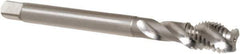 Iscar - M12x1.75 Metric Coarse 3 Flute 6H Modified Bottoming Spiral Flute Tap - Cobalt, Uncoated, 110mm OAL, Right Hand Flute, Right Hand Thread, Series TPS M - Exact Tool & Supply