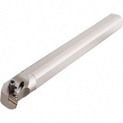 Iscar - 1.16" Min Bore Diam, 8" OAL, 3/4" Shank Diam, A-MDUN Indexable Boring Bar - 1.38" Max Bore Depth, DNMG 33.. Insert, Clamp Holding Method - Exact Tool & Supply