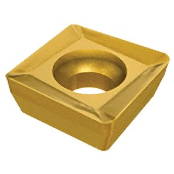 Iscar - SPMT100408 M Grade IC330 Carbide Milling Insert - TiCN/TiN Finish, 4.23mm Thick, 1/32" Corner Radius - Exact Tool & Supply