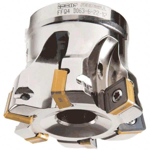 Iscar - Indexable High-Feed Face Mills Cutting Diameter (Decimal Inch): 1.141 Cutting Diameter (mm): 29 - Exact Tool & Supply