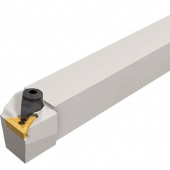 Iscar - CTFP, Right Hand Cut, 25mm Shank Height x 25mm Shank Width, Neutral Rake Indexable Turning Toolholder - 150mm OAL, TP.. Insert Compatibility, Series Isoturn - Exact Tool & Supply