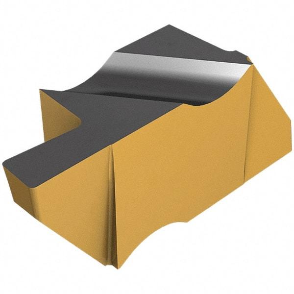 Iscar - 4250ING Grade IC807, 6.35mm Cutting Width Carbide Grooving Insert - Right Hand, TiAlN/TiN Finish - Exact Tool & Supply