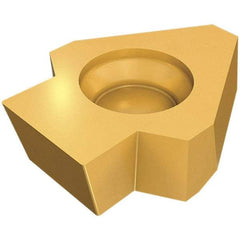Iscar - 13-7.98-0.2XNUWB 13 Grade IC908, 7.98mm Cutting Width Carbide Grooving Insert - 4.1mm Max Depth of Cut, 0.2mm Corner Radius, TiAlN Finish - Exact Tool & Supply