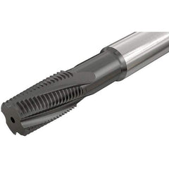 Iscar - M24x2.00 ISO, 20mm Cutting Diam, 6 Flute, Solid Carbide Helical Flute Thread Mill - Internal Thread, 56mm LOC, 105mm OAL, 20mm Shank Diam - Exact Tool & Supply