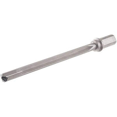 Iscar - 270mm Max Drill Depth, 15xD, 17mm Diam, Indexable Insert Drill - 1 Insert, 25mm Shank Diam, Weldon Flat Shank - Exact Tool & Supply
