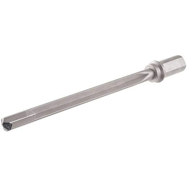 Iscar - 320mm Max Drill Depth, 20xD, 15mm Diam, Indexable Insert Drill - 1 Insert, 25mm Shank Diam, Straight Shank - Exact Tool & Supply