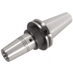 Iscar - 40mm Shank Diam, 1/4" Hole Diam, CAT40 Taper Shank Shrink Fit Tool Holder & Adapter - 3-1/2" Projection, 1.417" Clamping Depth - Exact Tool & Supply