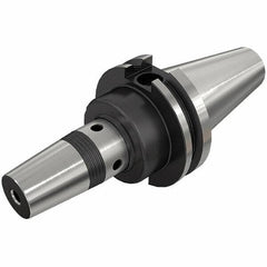 Iscar - 40mm Shank Diam, 5/8" Hole Diam, CAT40 Taper Shank Shrink Fit Tool Holder & Adapter - 3-3/4" Projection, 1.968" Clamping Depth - Exact Tool & Supply