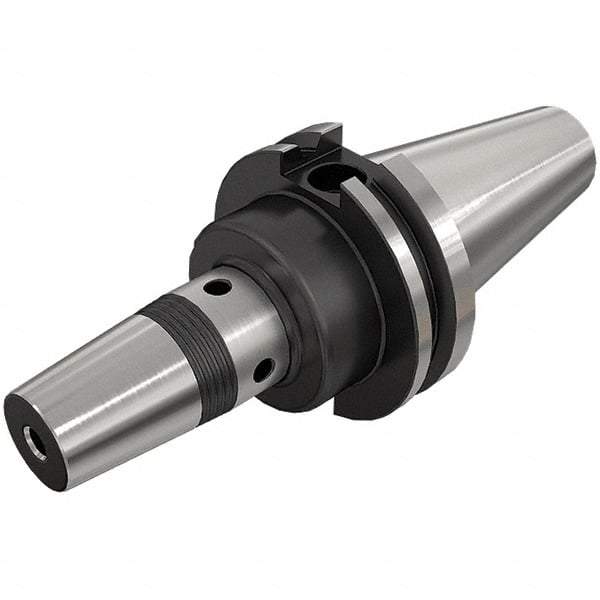 Iscar - 40mm Shank Diam, 3/8" Hole Diam, CAT40 Taper Shank Shrink Fit Tool Holder & Adapter - 3-3/4" Projection, 1.653" Clamping Depth - Exact Tool & Supply