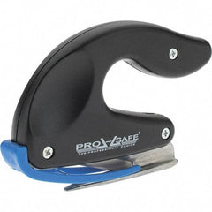 PRO-SAFE - Utility Knives, Snap Blades & Box Cutters Type: Safety Cutter Blade Type: Fixed - Exact Tool & Supply