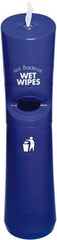 Addgards - Blue Polyethylene Manual Wipe Dispenser - Exact Tool & Supply
