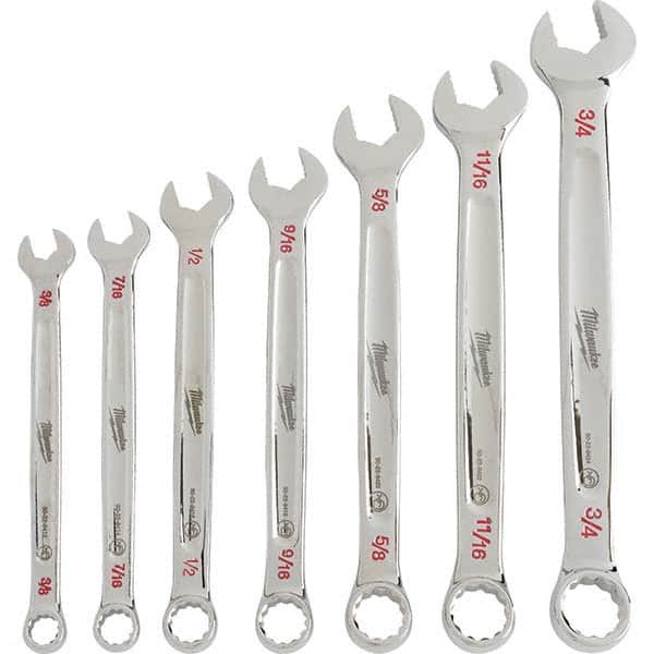 Milwaukee Tool - Wrench Sets Tool Type: Combination Wrench System of Measurement: Inch - Exact Tool & Supply